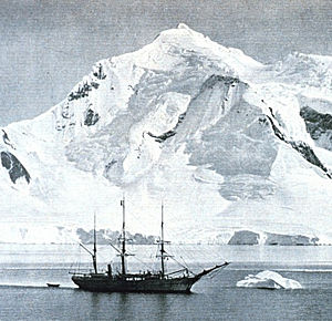 Belgica and Mount William, picture courtesy NOAA