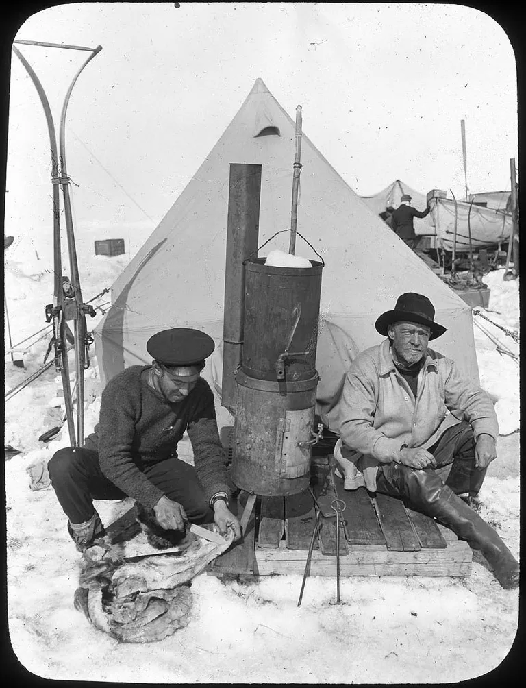 Ernest Shackleton portrait