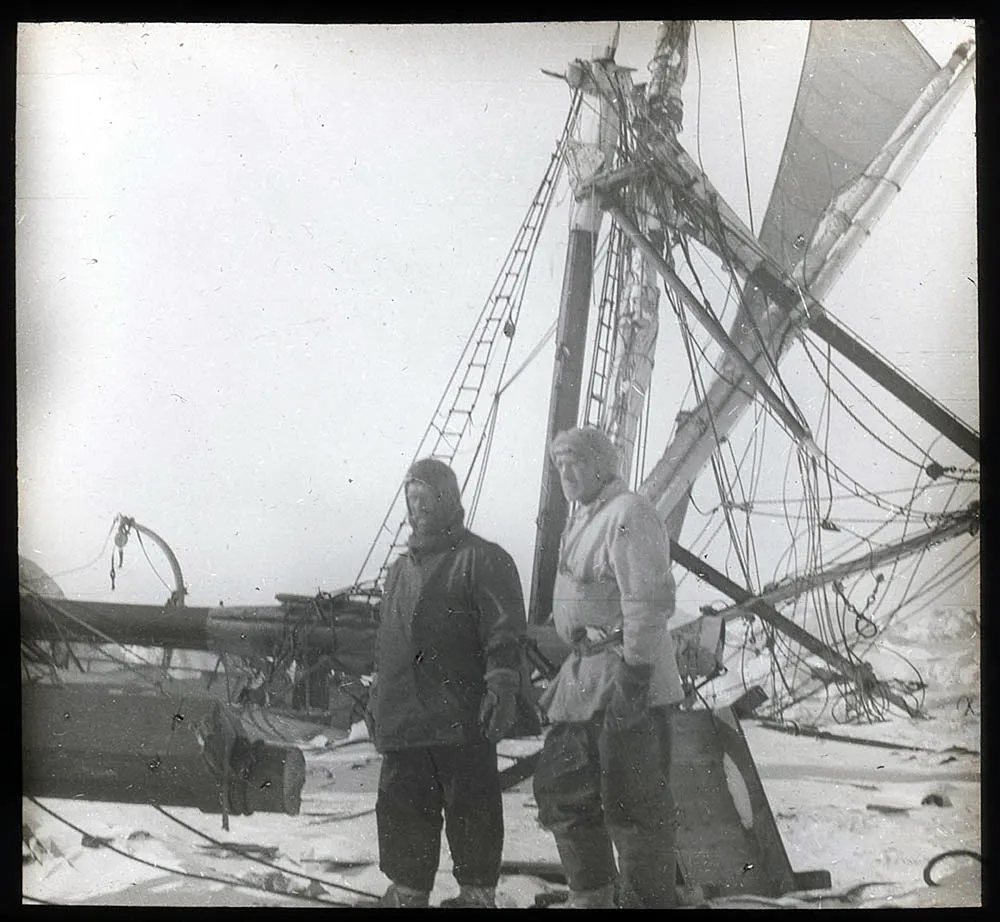 Ernest Shackleton portrait