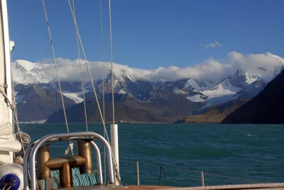 South Georgia Island on Approach