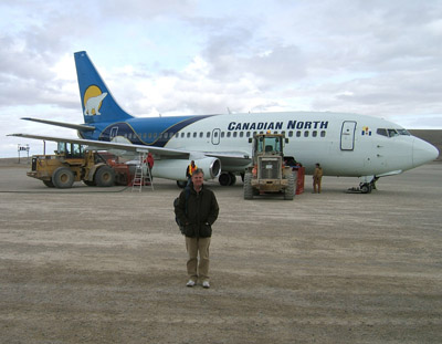 On the Landing Strip at Resolute Airport