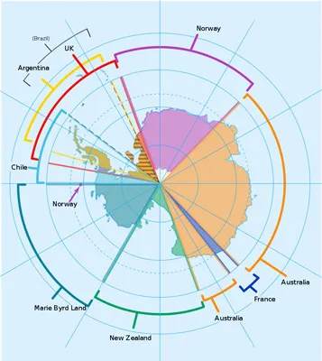 map of antarctica