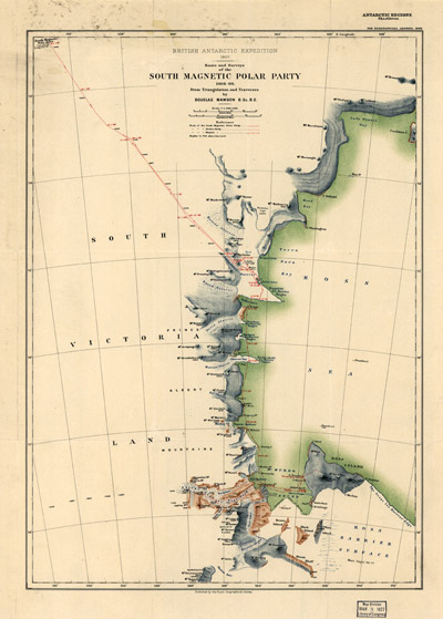 South Magnetic Polar Party - British Antarctic Expedition 1908-09